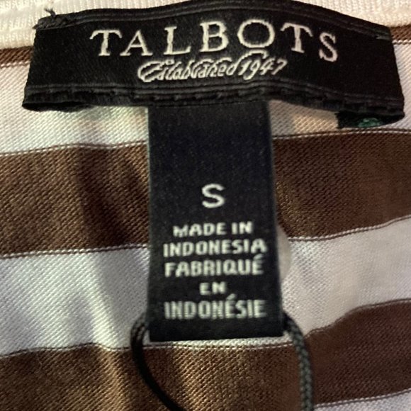 NWT Talbots striped dress - Picture 7 of 10